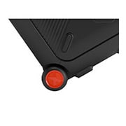 LG Torre de Sonido LG XBOOM XL9T │ 1000 W │ IPX4 │ Diseño Portatil, LG XBOOM  XL9T, Primer plano de una rueda., XL9T, thumbnail 10, XL9T, thumbnail 10