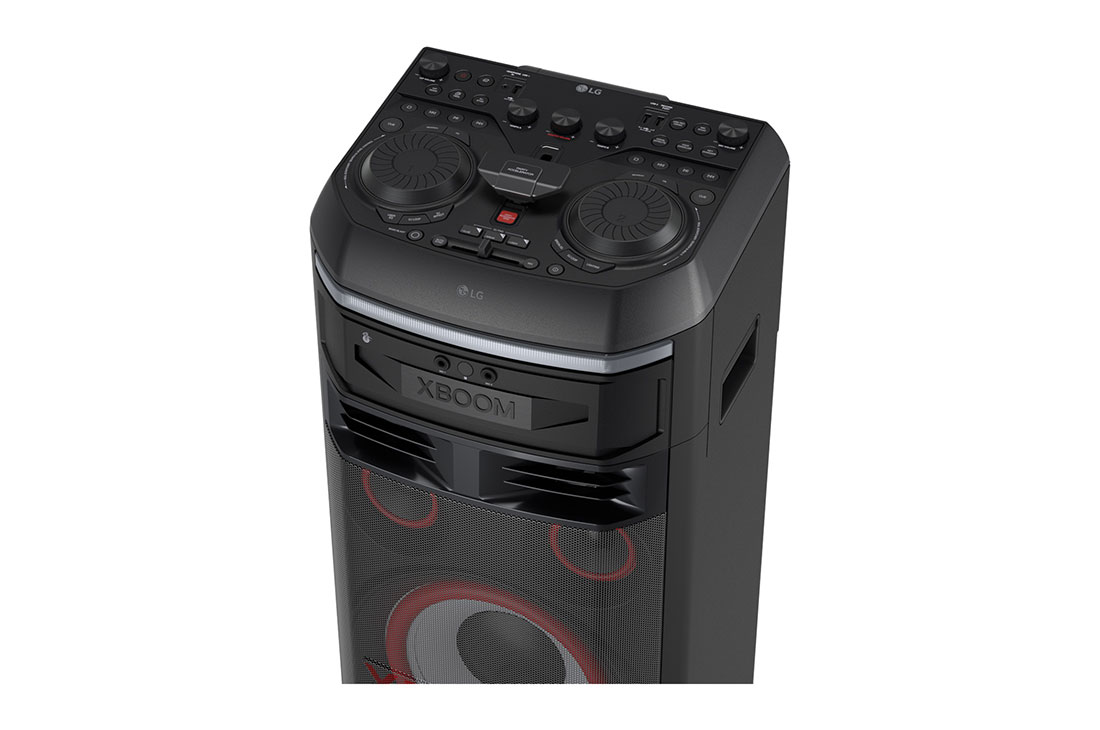 LG Torre de Sonido LG XBOOM OK99M │2000 W │DJ Partylink │Karaoke Star, Top view, OK99M, thumbnail 6