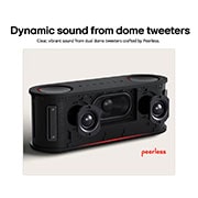 LG  Parlante Portátil LG xboom Bounce │ 40 W │ IP67 │ Sound Boost, USB cards, BOUNCE, thumbnail 4