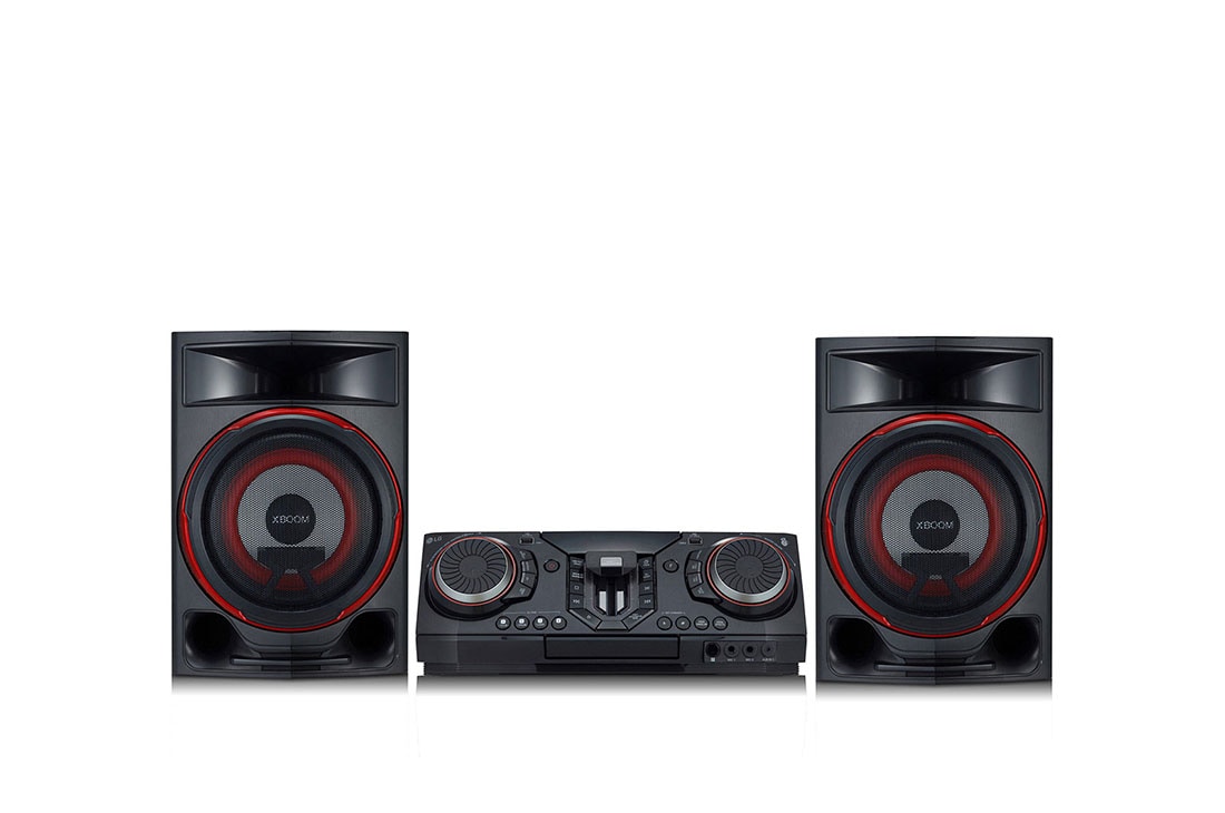 LG Minicomponente LG XBOOM CL87 │2350 W │ Multi Bluetooth │ Wireless Party Link, Front view, CL87