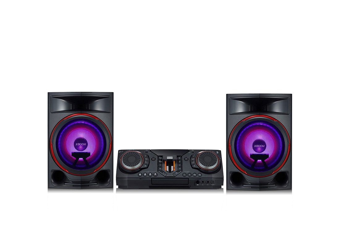 LG Minicomponente LG XBOOM CL87 │2350 W │ Multi Bluetooth │ Wireless Party Link, Front view with pick colour, CL87, thumbnail 3