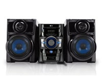 Minicomponente con potencia de 220W RMS, Auto DJ y entrada de USB1