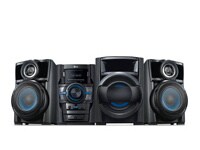 Minicomponente con potencia de 370W RMS, Auto DJ y entrada de USB1