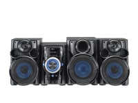 Minicomponente de 370W RMS de potencia con Reproducción MP3, USB, Parlantes inclinados y Función Auto DJ.1