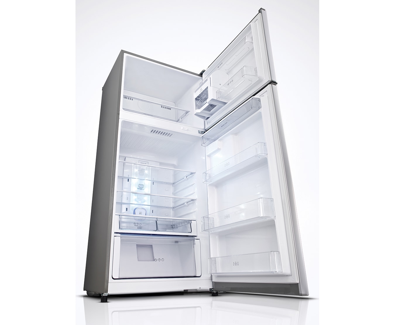 LG Heladera con Freezer arriba - Capacidad 413llt, GT46HGP, thumbnail 3