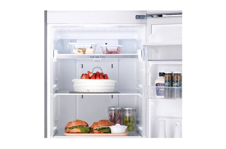 LG Heladera con Freezer arriba - Capacidad 312lt, GT32WPP, thumbnail 6