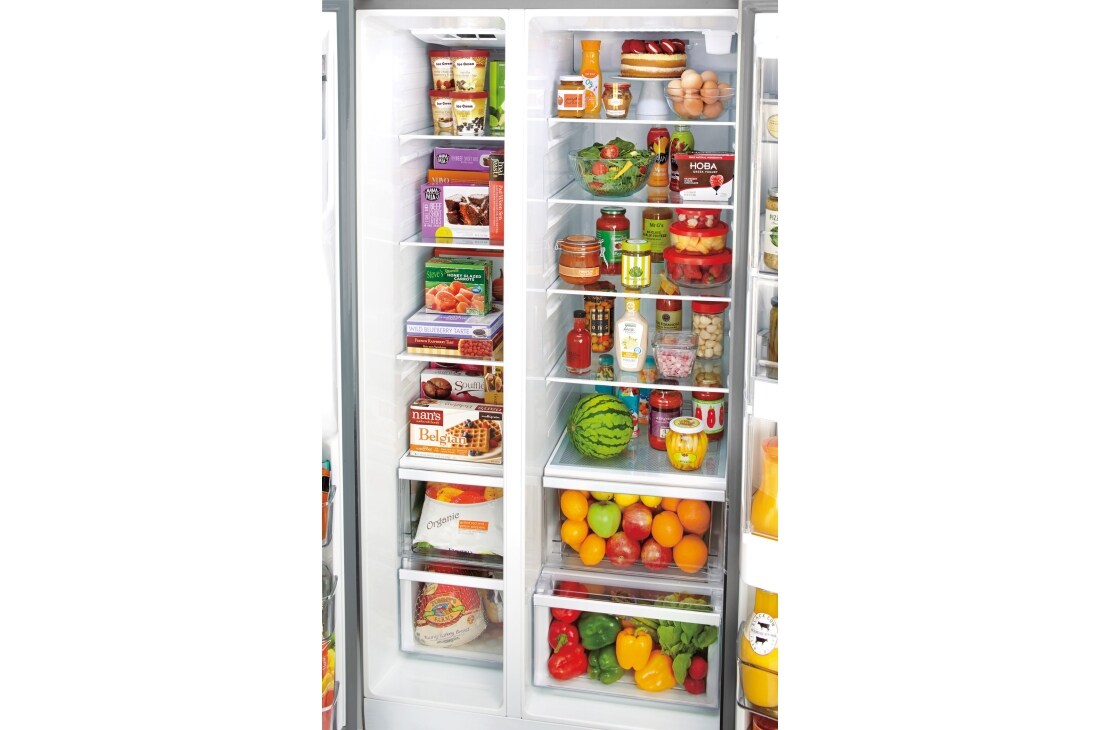 LG Heladera Door in Door - Capacidad 690lt, GS74SDS, thumbnail 3