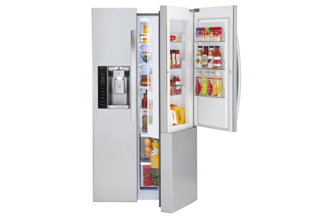 LG Heladera Door in Door - Capacidad 690lt, GS74SDS, thumbnail 7