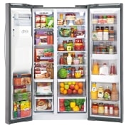LG Heladera Door in Door - Capacidad 690lt, GS74SDS, thumbnail 2