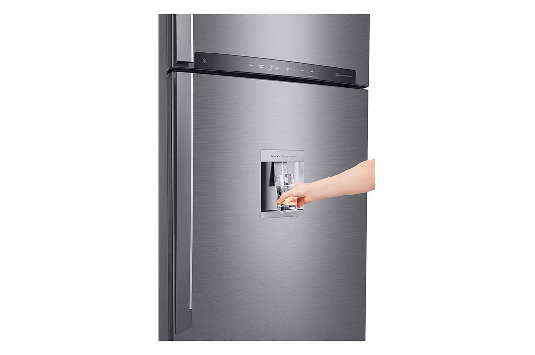 LG Heladera con Water Dispenser - Capacidad 441lt, GC-F502HLHU, thumbnail 4