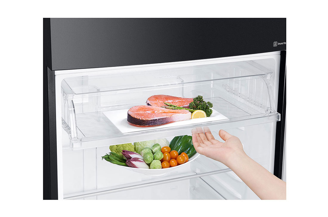 LG Heladera con Freezer arriba - Capacidad 509lt, GN-C702SGGU, thumbnail 5