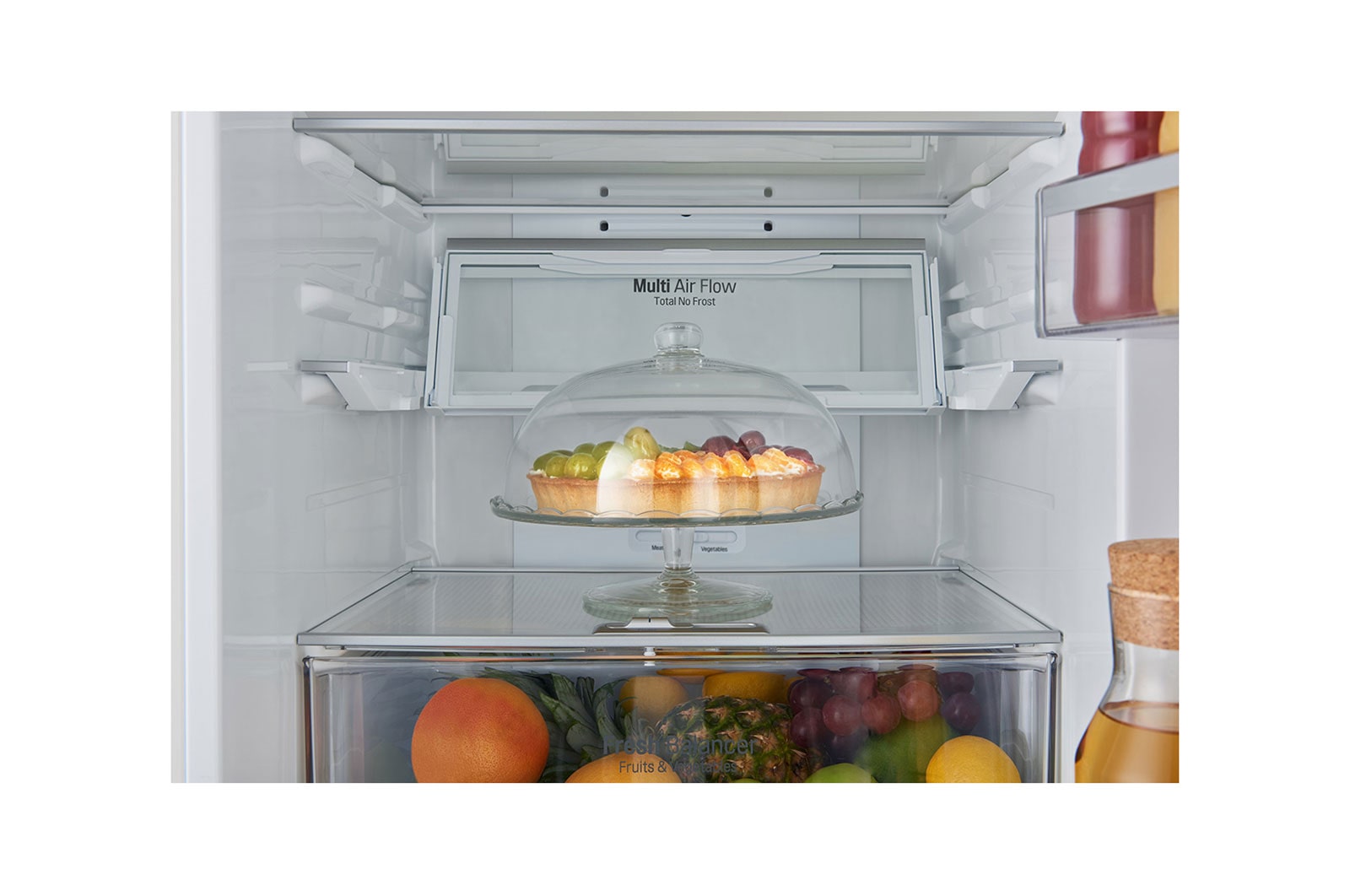 Heladera LG con Freezer Abajo LG Fresh Balancer