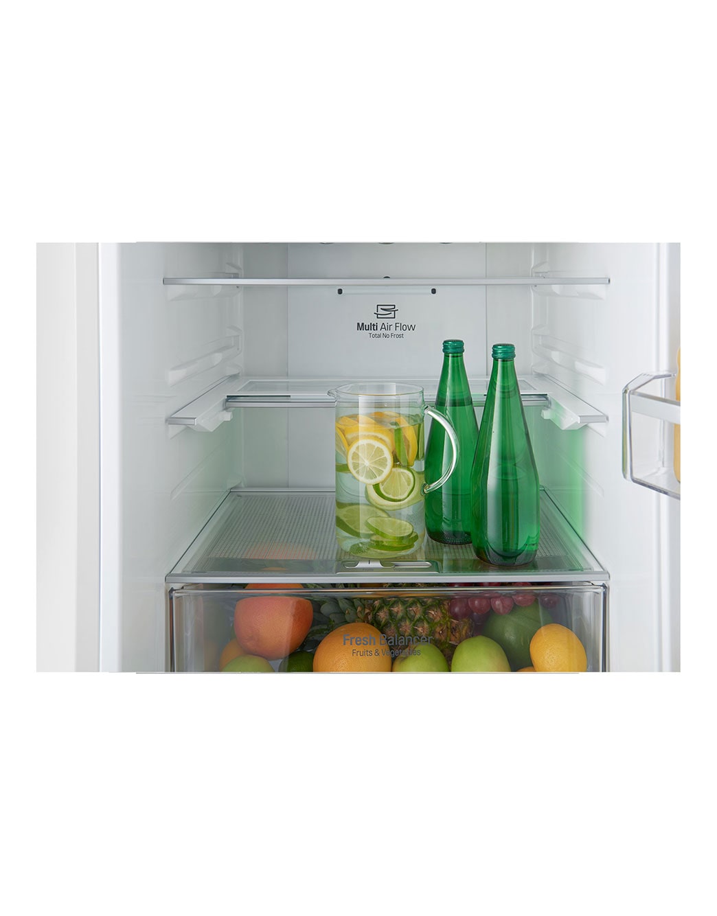 Heladera LG con Freezer Abajo LG Fresh Balancer