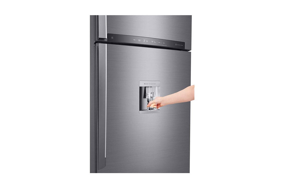 LG Heladera con Freezer arriba - Capacidad 410lt, GM-F432HLHN, thumbnail 11