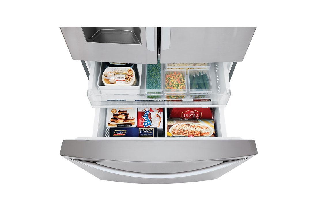 LG Heladera French Door │ Plateada │ 626 L │ Door in Door │ Smart Inverter Compressor , LM75SDS, thumbnail 2