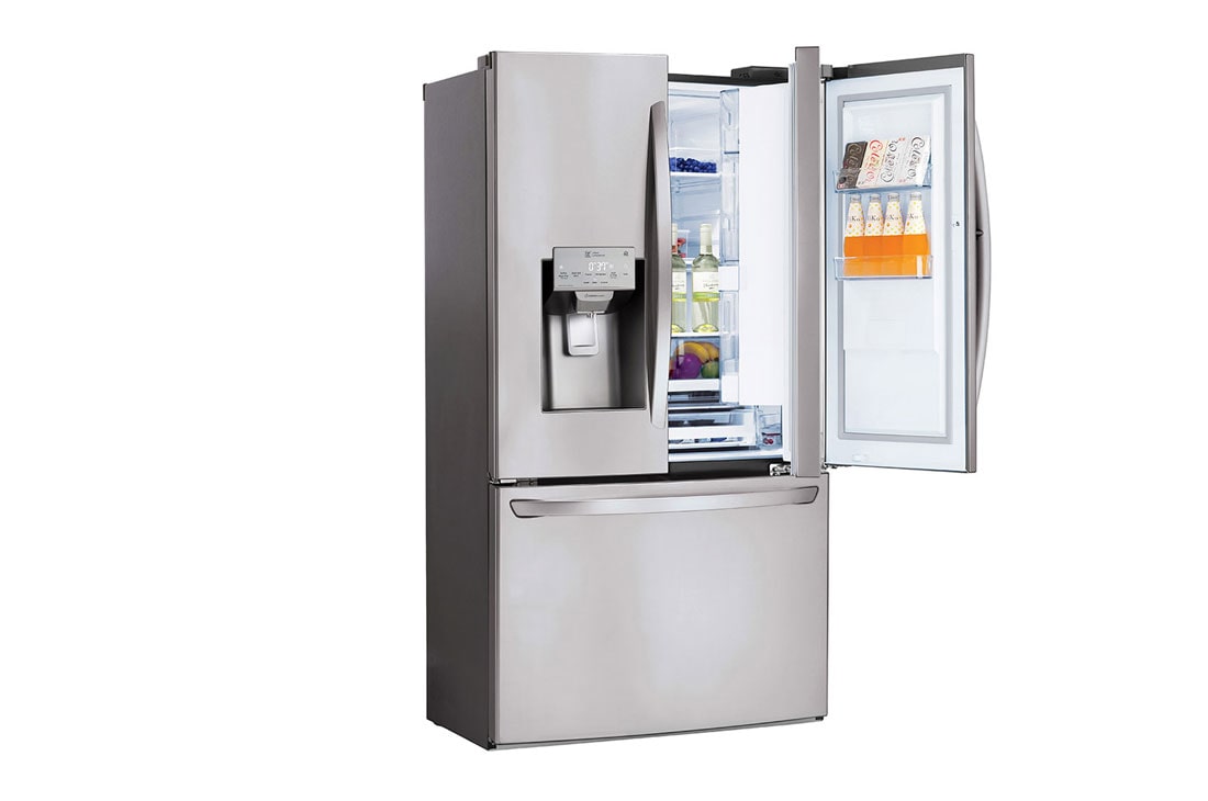 LG Heladera French Door │ Plateada │ 626 L │ Door in Door │ Smart Inverter Compressor , LM75SDS, thumbnail 5