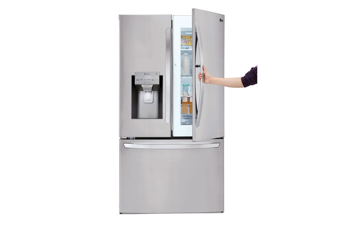 LG Heladera French Door │ Plateada │ 626 L │ Door in Door │ Smart Inverter Compressor , LM75SDS, thumbnail 9