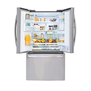 LG Heladera French Door │ Plateada │ 626 L │ Door in Door │ Smart Inverter Compressor , LM75SDS, thumbnail 3