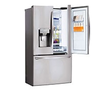 LG Heladera French Door │ Plateada │ 626 L │ Door in Door │ Smart Inverter Compressor , LM75SDS, thumbnail 5