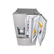 LG Heladera French Door │ Plateada │ 626 L │ Door in Door │ Smart Inverter Compressor , LM75SDS, thumbnail 6