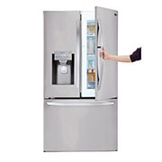 LG Heladera French Door │ Plateada │ 626 L │ Door in Door │ Smart Inverter Compressor , LM75SDS, thumbnail 9