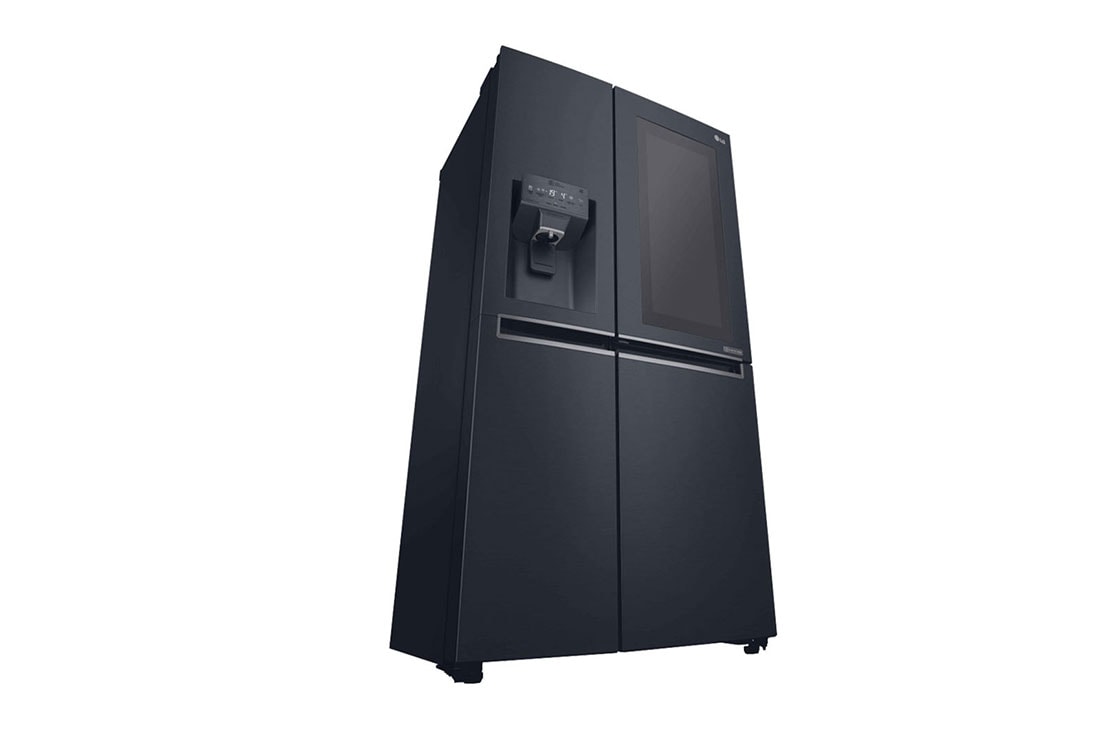 LG Heladera side by side │  Negro │ 601 L │ InstaView Door in Door │ Smart Inverter Compressor , GC-X247CQBV, thumbnail 2