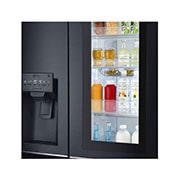LG Heladera side by side │  Negro │ 601 L │ InstaView Door in Door │ Smart Inverter Compressor , GC-X247CQBV, thumbnail 6