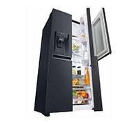 LG Heladera side by side │  Negro │ 601 L │ InstaView Door in Door │ Smart Inverter Compressor , GC-X247CQBV, thumbnail 8