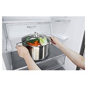 LG Heladera LG con Frezeer Abajo - Capacidad LG 500lts, LB45SPT, thumbnail 7