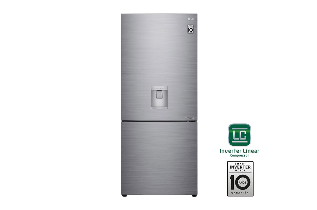 LG Heladera LG con Frezeer Abajo - Capacidad 454lts, LB41WPP