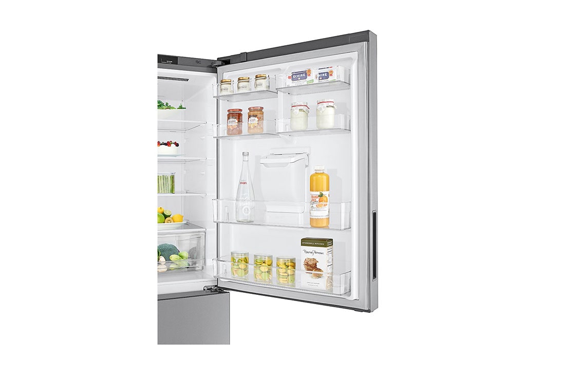 LG Heladera Bottom Freezer │ Plateado │ 450 L │Smart Inverter Compressor│ NatureFRESH™, LB41WPP, thumbnail 5