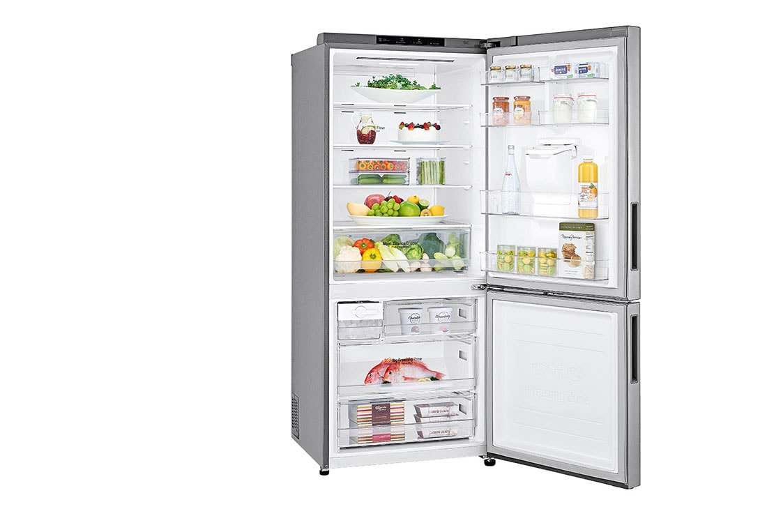 LG Heladera Bottom Freezer │ Plateado │ 450 L │Smart Inverter Compressor│ NatureFRESH™, LB41WPP, thumbnail 10