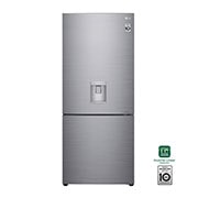 LG Heladera Bottom Freezer │ Plateado │ 450 L │Smart Inverter Compressor│ NatureFRESH™, LB41WPP, thumbnail 1