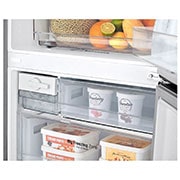 LG Heladera Bottom Freezer │ Plateado │ 450 L │Smart Inverter Compressor│ NatureFRESH™, LB41WPP, thumbnail 9