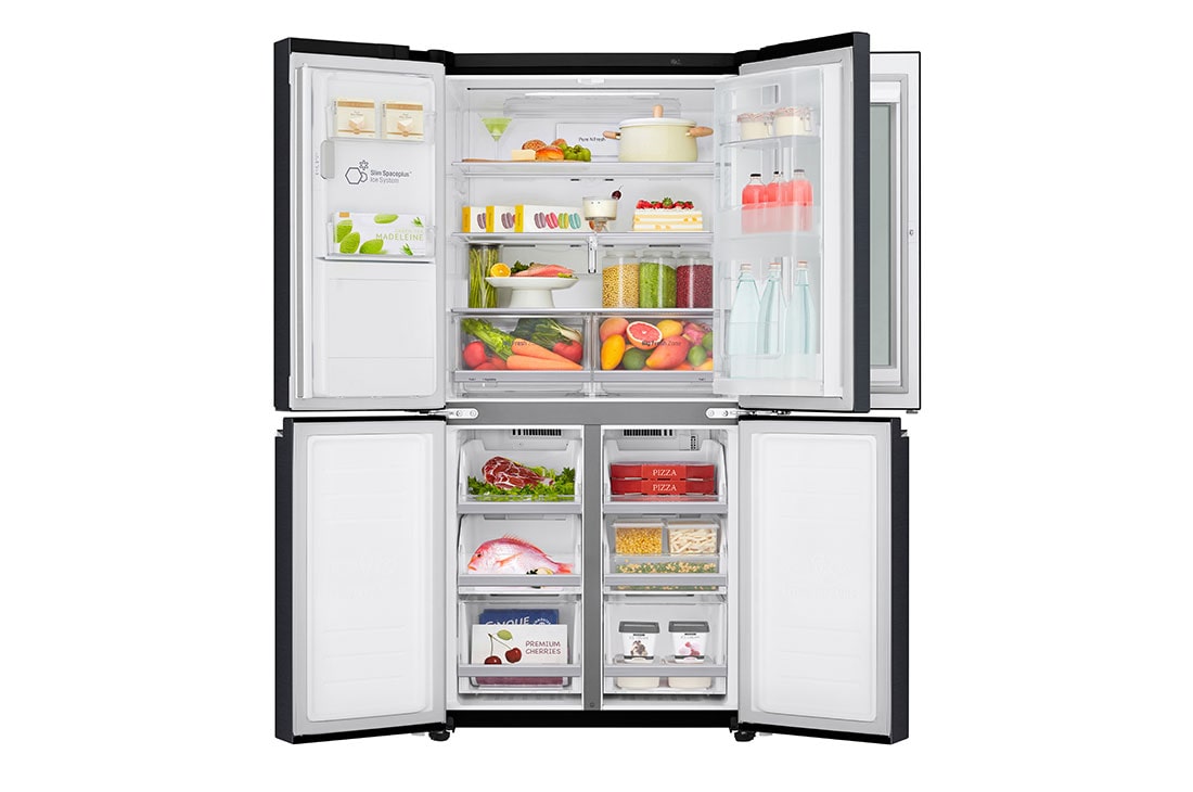 LG Heladera French Door │ Negra │ 570 L │ InstaView Door in Door │ Smart Inverter Compressor , LM57SXT1, LM57SXT1, thumbnail 4