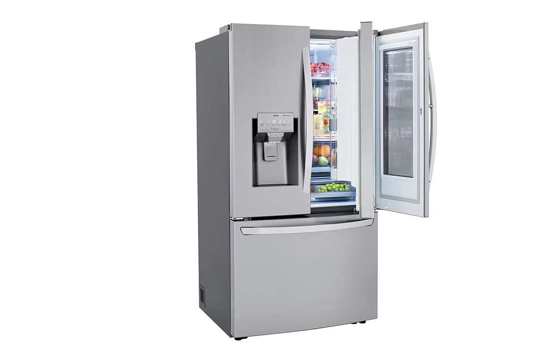 LG Heladera French Door │660L │InstaView™ │Smart Inverter, Bottom View with door open, GM78SXS, thumbnail 15