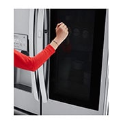 LG Heladera French Door │660L │InstaView™ │Smart Inverter, receptive view, GM78SXS, thumbnail 4