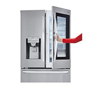 LG Heladera French Door │660L │InstaView™ │Smart Inverter, receptive view, GM78SXS, thumbnail 6
