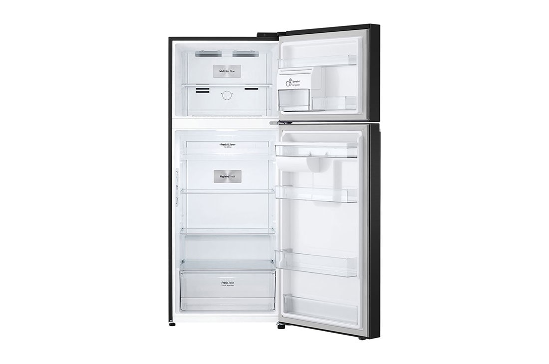 LG Heladera Top Freezer│383L│Door Cooling+│Smart Inverter, front open view, VT40APM, thumbnail 2