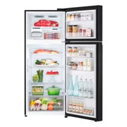 LG Heladera Top Freezer│395L│Door Cooling+│Smart Inverter, Front view with door open, VT40MPM, thumbnail 3