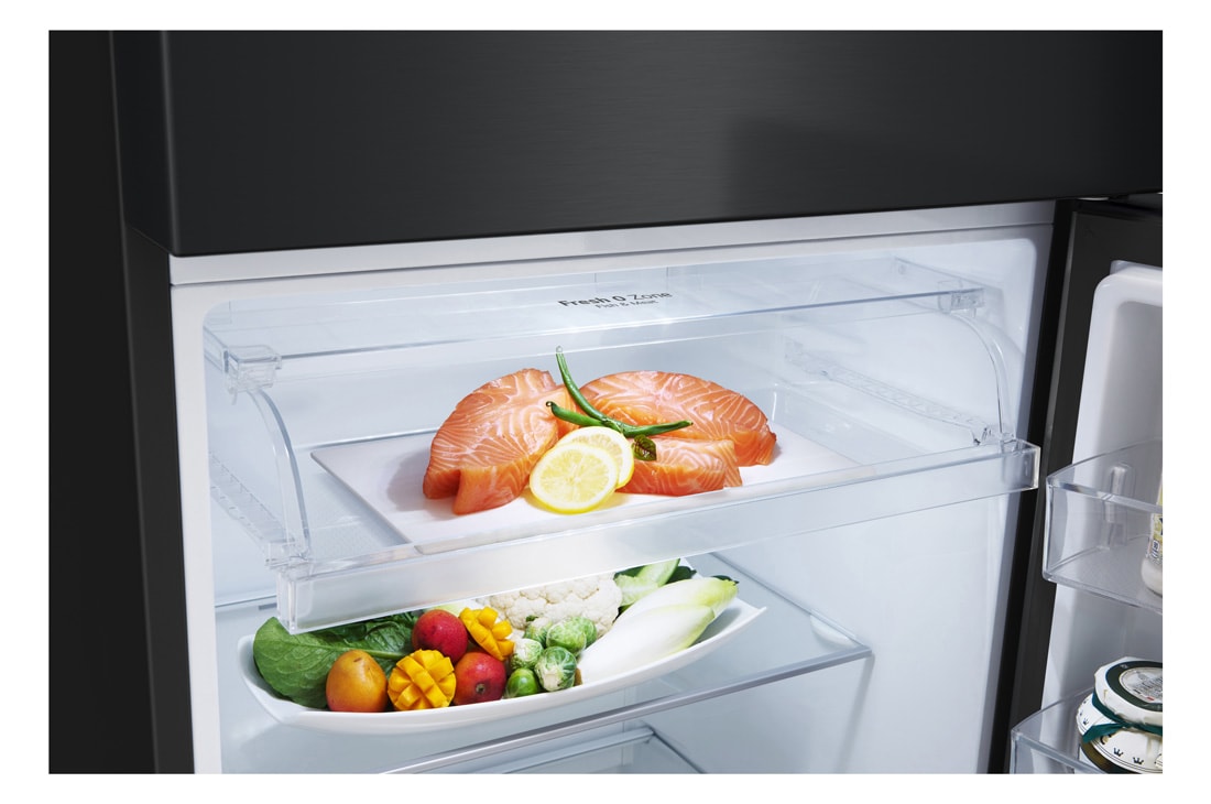 LG Heladera Top Freezer│395L│Door Cooling+│Smart Inverter, LED view, VT40MPM, thumbnail 5