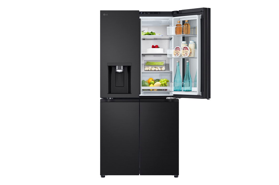 LG Heladera French Door│418L│InstaView™│Craft Ice™, front view, GM57SXM, thumbnail 2