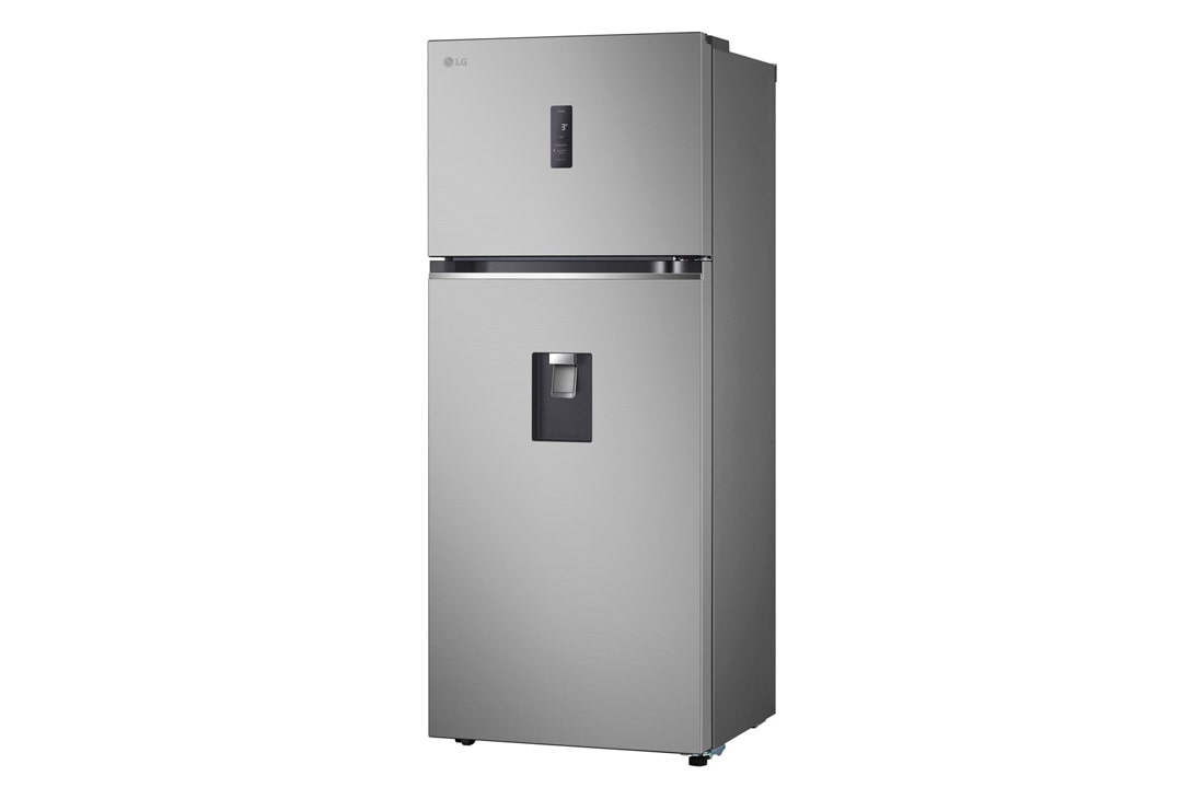 LG Heladera Top Freezer│383L│Door Cooling+│Smart Inverter, top perspective open view with food stored, VT40APY, thumbnail 10