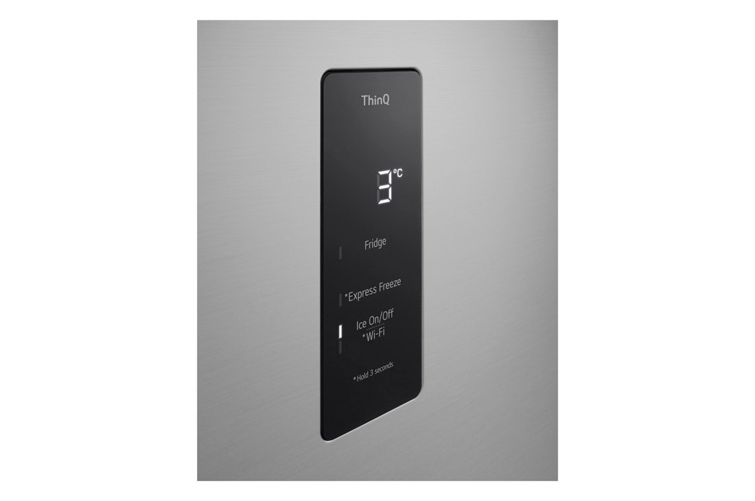 LG Heladera Top Freezer│383L│Door Cooling+│Smart Inverter, detail view of bottom fridge handle, VT40APY, thumbnail 8