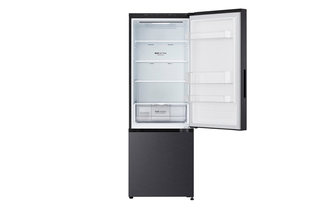 LG Heladera Bottom Freezer│335L│Door Cooling+│Smart Inverter, left perspective view, VB33BPM, thumbnail 4