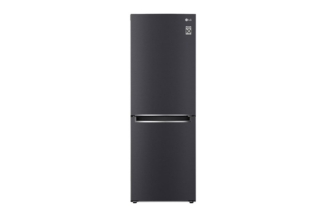 LG Heladera Freezer Abajo 363L DoorCooling+, front view, VB33BPM