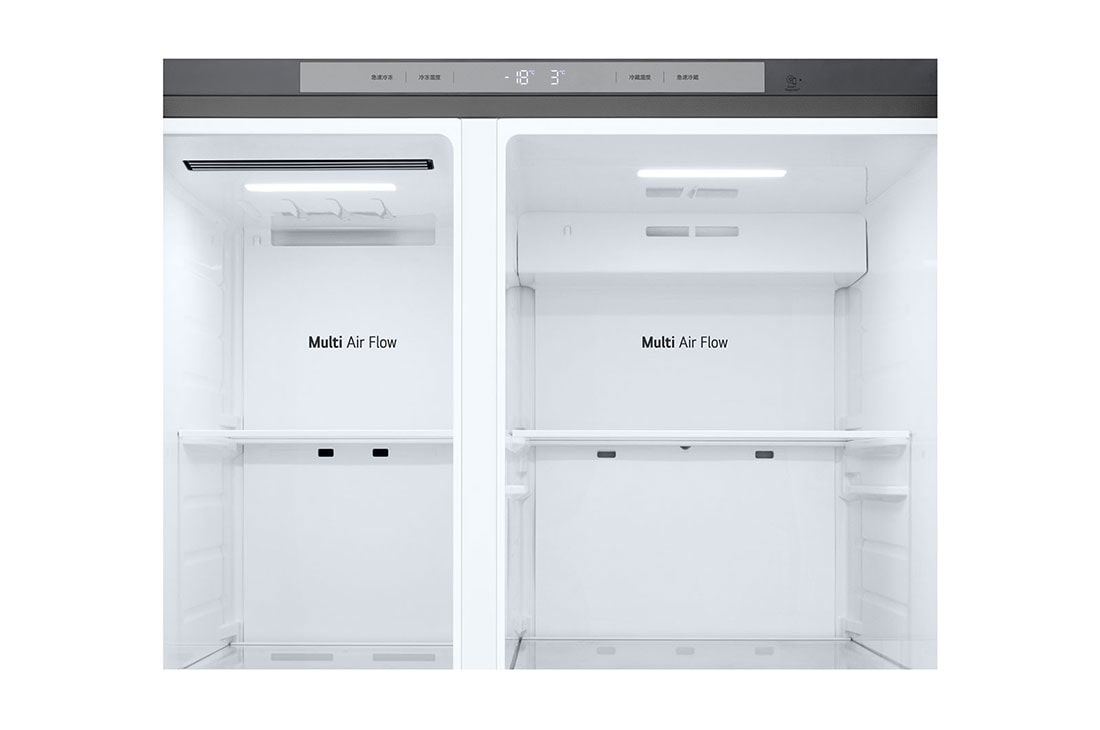 LG Heladera Side by Side│658L│Door Cooling+│Smart Inverter, Display, GS66MPPT, thumbnail 6