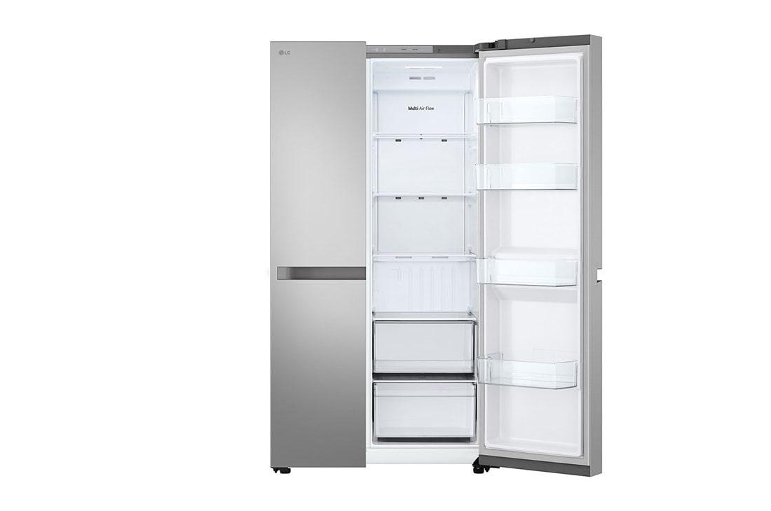 LG Heladera Side by Side│658L│Door Cooling+│Smart Inverter, Front right door open view, GS66MPPT, thumbnail 8