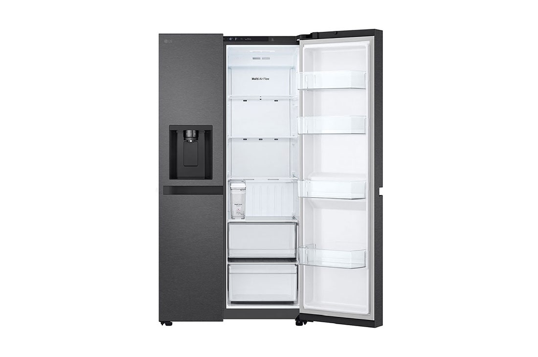 LG Heladera Side by Side│621L│Door Cooling+│Smart Inverter, Front bottom door view, GS66SPPT, thumbnail 12