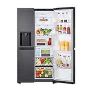 LG Heladera Side by Side│621L│Door Cooling+│Smart Inverter, Front top door view, GS66SPPT, thumbnail 5